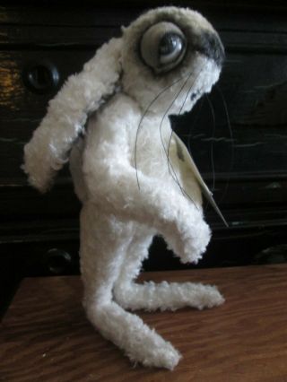 Rupert Rabbit By Art Rogers Chatham Village Bears Arms/legs Move 9 " H Signed Tag