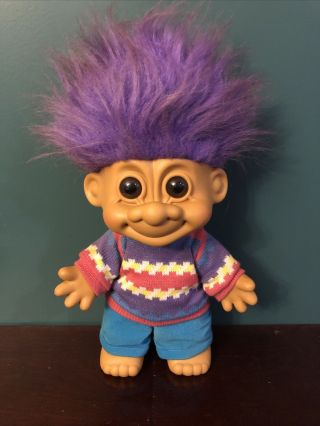 Vintage Russ Giant 18” Troll Doll See Photos Very Rare Usa