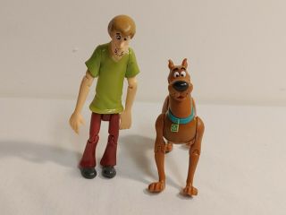 2001 Hanna Barbera Scooby Doo And Shaggy 5 " Figures
