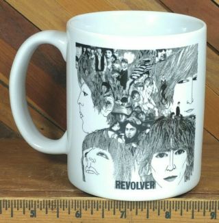 The Beatles Revolver Album Cover Art Coffee Mug Cup