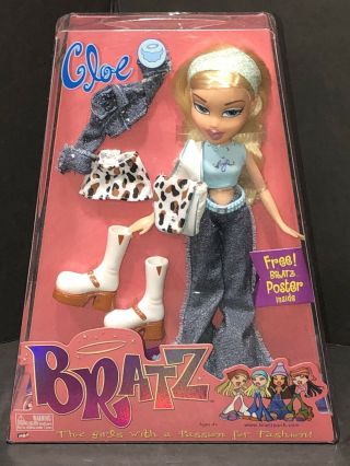 Mga Bratz Cloe 1st Edition Nib Nrfb Fashion Doll 2001