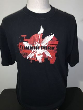 Vintage Linkin Park Underground Street Soldier Puma Shirt Size Xl Euc Tour