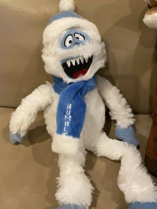 Stone Mountain Plush Rudolph Red Nosed Reindeer Bumble Yeti Abominable Snowman 2