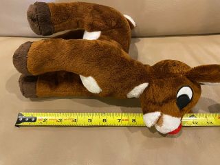 Stone Mountain Plush Rudolph Red Nosed Reindeer Bumble Yeti Abominable Snowman 3