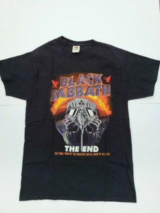Black Sabbath The End 2016 Tour T - Shirt,  Metal,  Men 