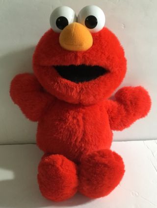 Tickle Me Elmo Plush Doll Toy 1996 Mattel Tm 2007 Sesame Street,