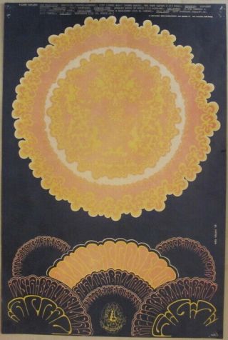 Apr.  5,  1968 Family Dog Poster The Blues Project Avalon Ballroom Fd - 113 - 1