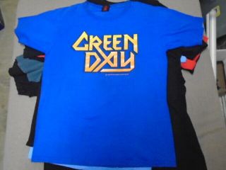 Rare Green Day Shirt Large? Punk Metal Iron Maiden Logo 2004 Foxboro Hot Tubs