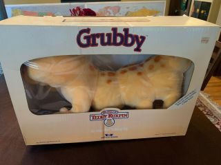 Vintage 1985 Teddy Ruxpin Friend Grubby Plush Boxed With Cord