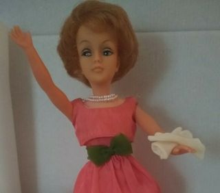 Tina Cassini /oleg Cassini Doll Rare Strawberry Blonde W/gown/outfit Tagged Exc