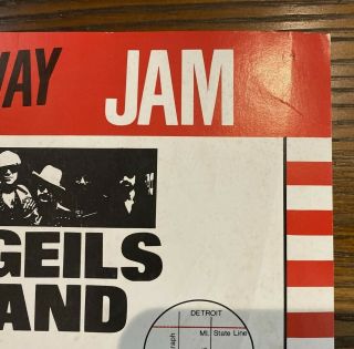 TOLEDO SPEEDWAY JAM poster 1980 Heart JGeils Band Blackfoot TRIUMPH Joe Perry 3