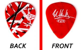 Eddie Van Halen Guitar Pick 2005 Tour Frankenstrat