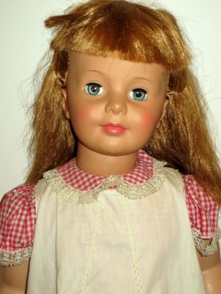 Vintage Patty Playpal Ideal Doll 36 " Blonde With Bangs