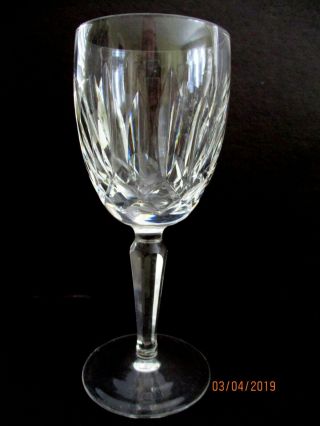 Waterford Irish Crystal Kildare Pattern Claret Wine Glass,  6 1/2 " Tall More Avai