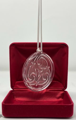 Vintage Waterford Crystal Celtic Christmas Ornament " Aiden 