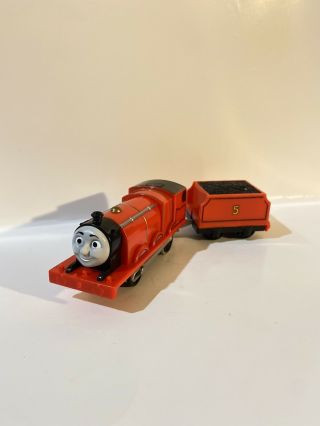 2014 Trackmaster Thomas & Friends Talking James And Tender Motorized