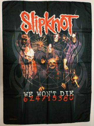 Slipknot 2004 Textile Poster Flag