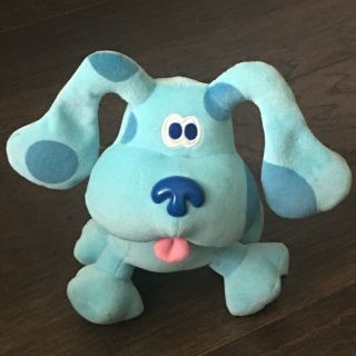 Vintage Blues Clues Puppy Dog Plush Eden Blue 7” Stuffed Animal Toy 1998