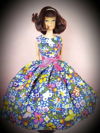 Vintage Barbie Doll Ooak Side Part