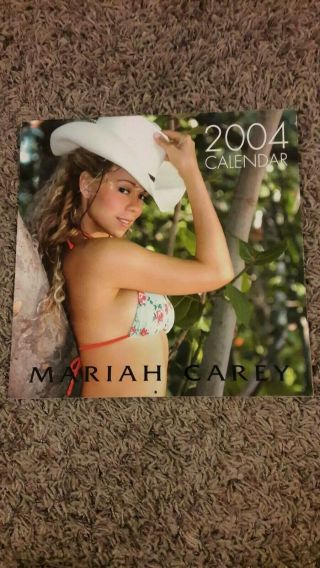 Mariah Carey Calendar 2004 Rare