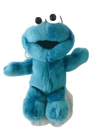 Vintage 1996 Tyco Jim Henson Talking Boy Oh Boy Cookie Monster Plush Toy 12”