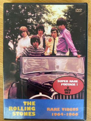 Dvd The Rolling Stones Rare Videos 1964 - 1966 2 Dvd Set