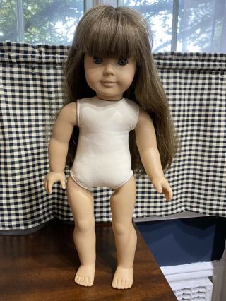 Vintage Pleasant Company Molly American Girl Doll White Body Vguc No Clothes