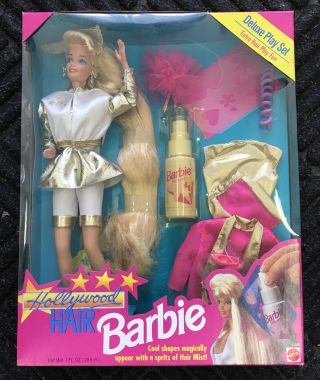 Hollywood Hair Barbie Deluxe Play Set 1993 10928