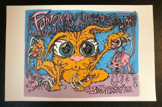 Fantomas - 2005 Gig Poster - Boise - Faith No More Bungle - Paul Imagine Signed