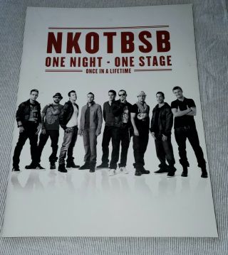 Kids On The Block Backstreet Boys 2011 Tour Concert Large Program Book