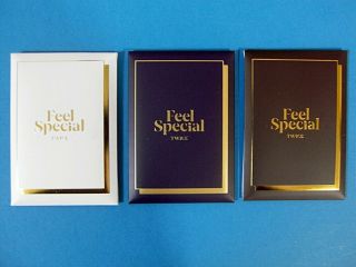 Twice - Feel Special 30 Photocard (3 Po Benefit Set) K - Pop
