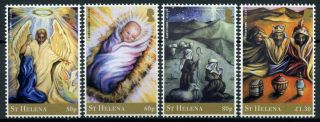 St Helena Christmas Stamps 2020 Mnh Nativity Of Jesus Angels Magi 4v Set