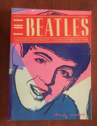 Beatles Paperback Book “the Beatles” By Geoffrey Stokes.  Andy Warhol