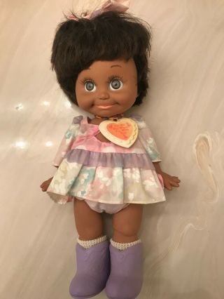 Galoob Baby Face Doll So Shy Sherri 9 Vintage 1990 Lgti 13 " African American Aa