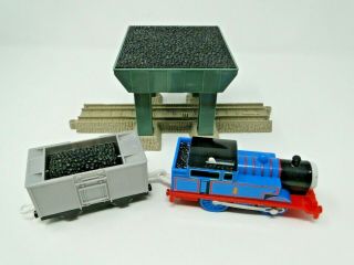 Thomas The Train Trackmaster Engine Coal Car That Flips Coal Loader