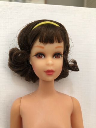Vintage Barbie Short Flip Brunette Francie Doll