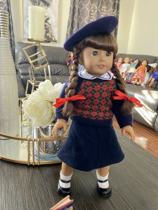 American Girl Doll Molly Mcintire Retired With & Hat ❤️