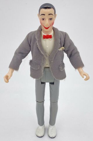 Vintage 1987 Pee Wee Herman Action Figure Herman Toys,  Inc Peewee Movable