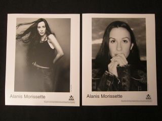 Alanis Morissette—two 2001 Publicity Photos