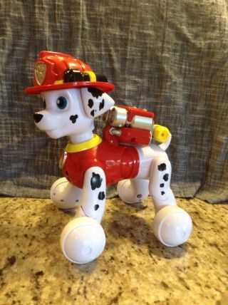 Zoomer Marshall Paw Patrol Interactive Pup 150,  Phrases & Sounds Pup Missions