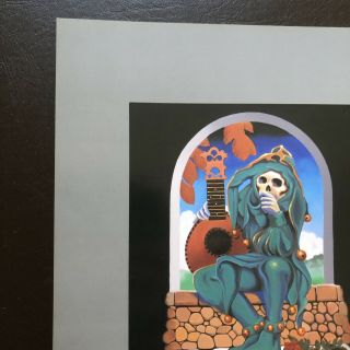 Grateful Dead Poster - 1972 Jester Art - Uncle John’s Band 1997 Mouse/Kelly 2