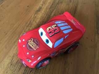2005 Fisher - Price Disney Cars Shake N Go Lightning Mcqueen With Tongue Out RARE 2