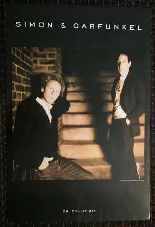 Simon And Garfunkel 24x36 Columbia Legacy Record Store Promo Poster &
