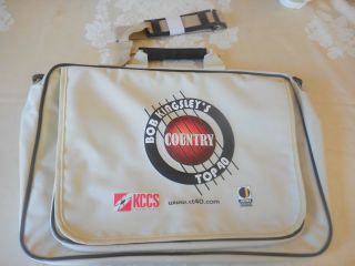 American Country Coundown Laptop Messenger Carry On Bag 2007 Crs 38