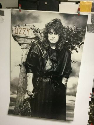 Ozzy Osbourne “no Rest For The Wicked” ” 1988 Promo Poster 24” X 36”