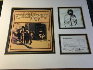 Vintage Limited Edition Jerry Garcia Stanley Mouse Workingman 
