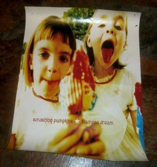 Smashing Pumpkins Siamese Dream 18 " X 24 " Vintage 1993 Display Poster