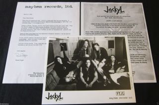 Jackyl ‘night Of The Living Dead’ 1996 Press Kit - - Photo
