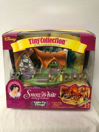 1995 Mattel Bluebird Polly Pocket Snow White And The Seven Dwarfs Mib