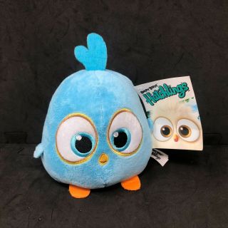 Angry Birds Movie Hatchling Plush Blue Stuffed Animal 6 " Toy W/ Paper Hang Tag